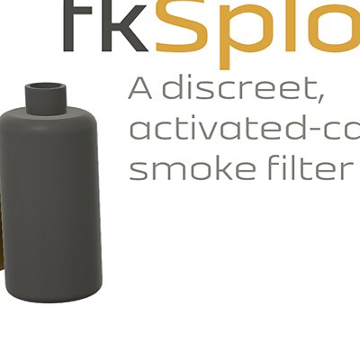 fkSploof  Activated Carbon Sploof  Discreet Smoke Filter