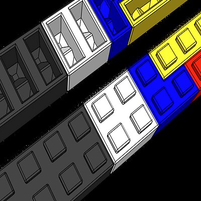 04mm Nozzle Optimized Toy Bricks