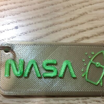 NASA key chain