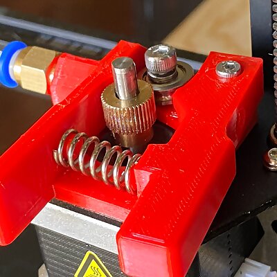 BV3D Remix of The Most Ultimate Creality CR10S4S5Ender 2Ender 3Ender 4 Extruder Strong Upgrade With an Extruder Arm that Provides a Little More Tension and also with a much longer name