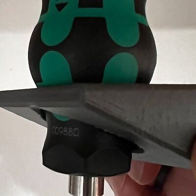 Wera Stubby Holder with hole for a screw