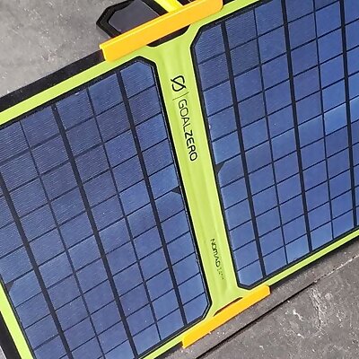 Straightening Clip for Goal Zero Nomad solar panel