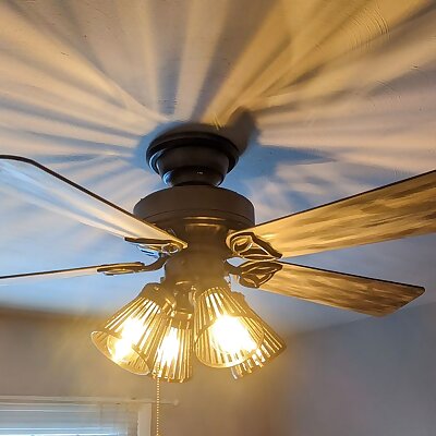 Ceiling fan bulb shade