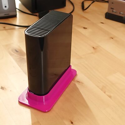 WD Western Digital Elements hard drive vertical stand