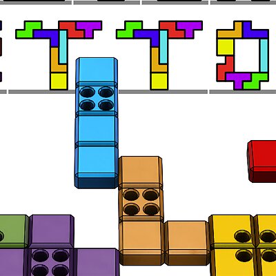 Tetris Blocks buttons