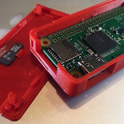 Raspberry Pi Zero W case  wall mount