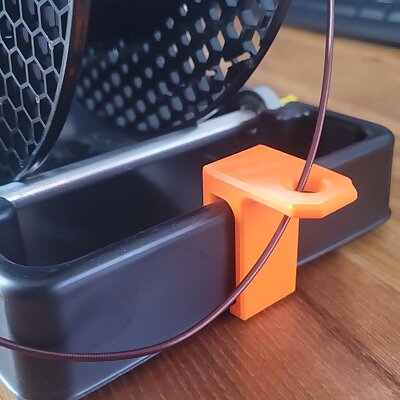 Filament guide for official MMU2S spool holder