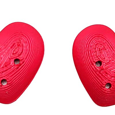 3D heart button valentines day