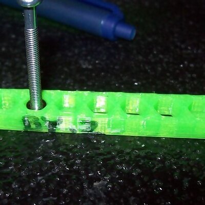 6 to 8 mm nut test for clearance 2mm steps