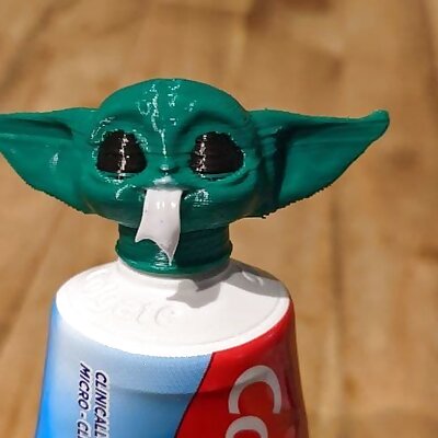 Baby Yoda thootpaste vomit multimaterial