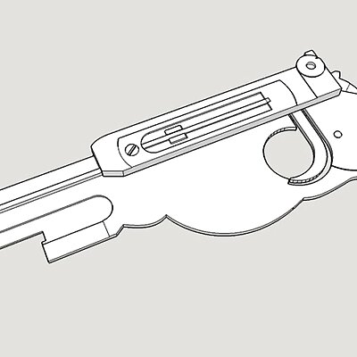 Jenga gun 1894 Bergmann automatic pistol