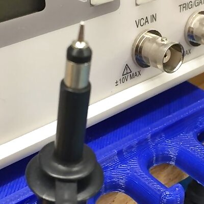 4 Channel Oscilloscope Probe holder 3x 12mm 1x 9mm