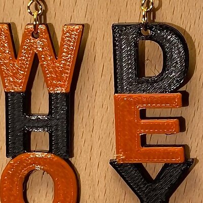 WhoDey earrings