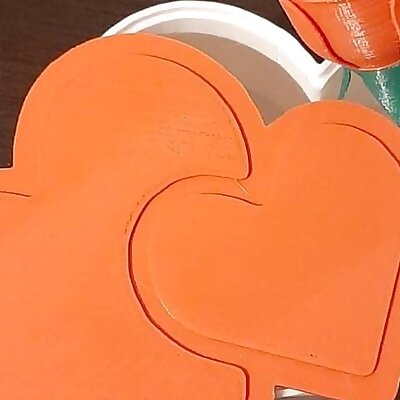 Valentines heart box
