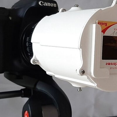 Slide Duplicator for Canon DSLR