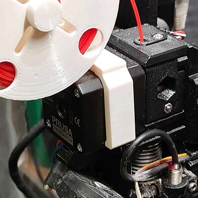 Prusa MK3 snapon filament sample holder