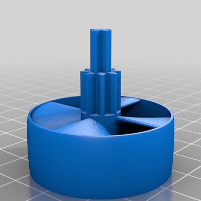 parametric Ducted Fan andor Lego compatible Gearshaft