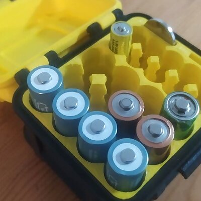 Customizable battery holder for any box