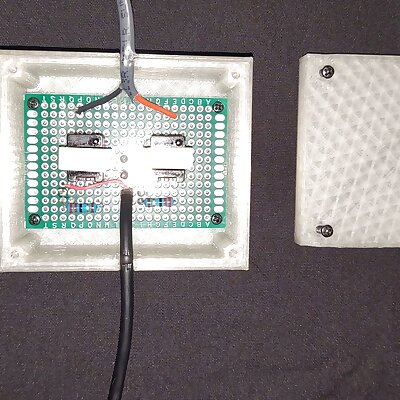 Electronics project case for 60mm x 40mm PCB Prototype Board