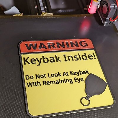 Keybak Warning
