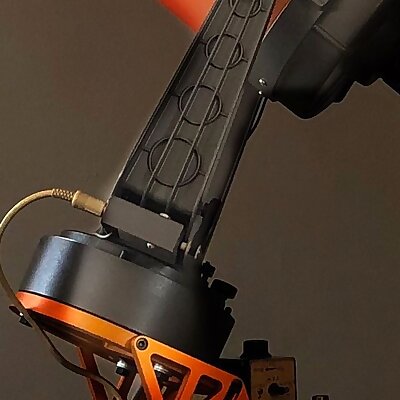 Celestron 8 Orange tube Fork mount with custom wedge