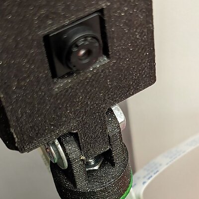 Modified arm with angle for pi camera in enclosure