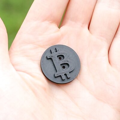 Bitcoin Clothes Button