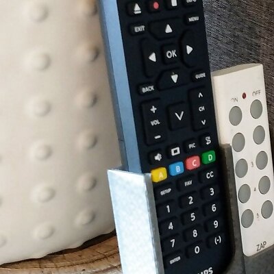 Vertical Stand for TV Remote Control and Wireless Remote Control for AC Outlet