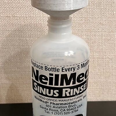 Funnel for Neil Med Sinus Rinse Bottle