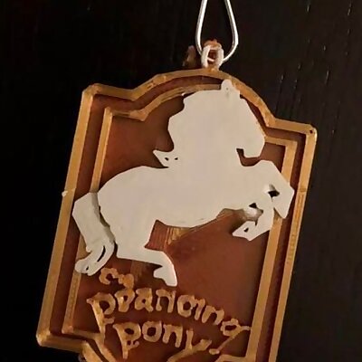 Prancing Pony Ornament