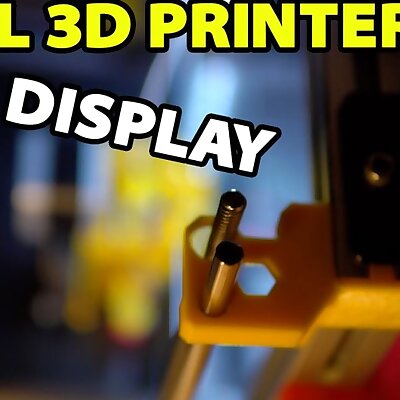 MAX7219 3D Printer Display Case for Marlin Firmware