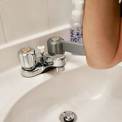 Hands Free Faucet Handle for 10mm 7 teeths handle
