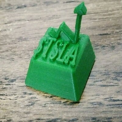 For all MK lovers this is Tesla stocks name with 3D arrow on a keycap