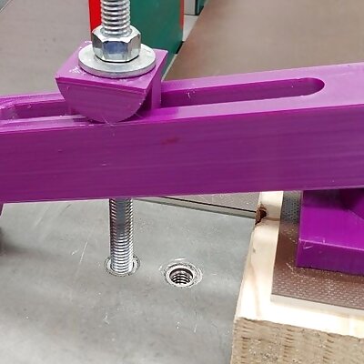 Large Bench Clamp with Pivoting Head