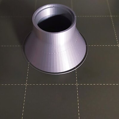 Ground coffee funnel for coffee machine filter