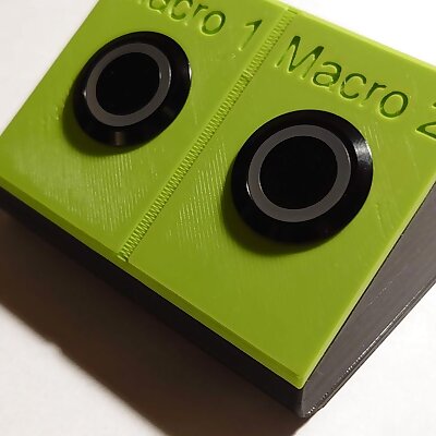 Macro button box grbl CNC xPro V5