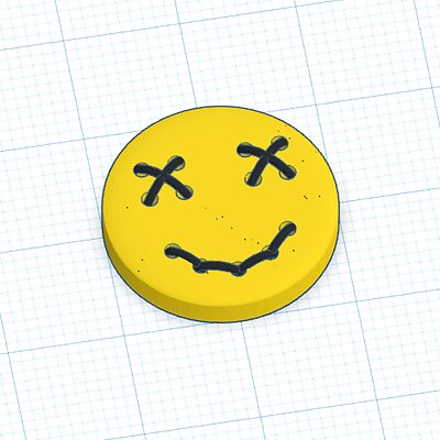 button smile