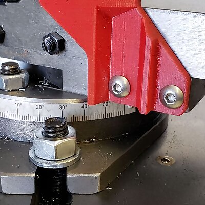 Compound Angle Tool Post Dial Indicator Holder