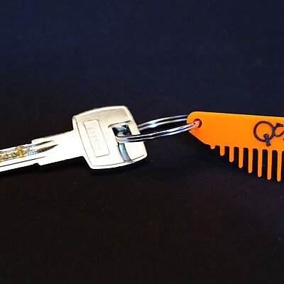 Mini comb keychain Scifidelity Orchestra Edition