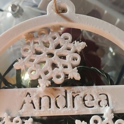 Andrea  Christmas Ornament