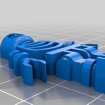 LEGOLike Skeleton Minifig  1 piece easy print no support