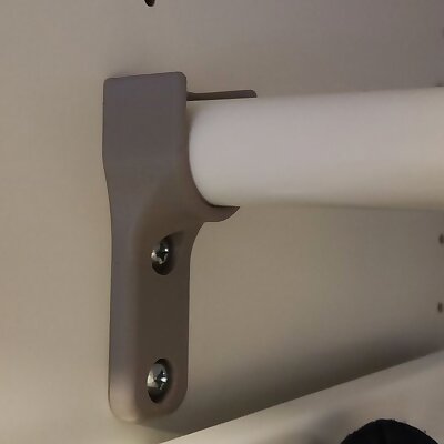 IKEA Komplement Clothes Rail Upgraded Mount