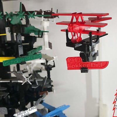 Kit Card Tree platform for the Fokker DRI by Toto28
