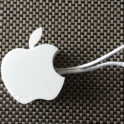 Apple shaped cord organizer