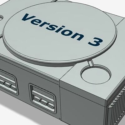 Playstation pi Tiny V3 Raspberry Pi 2  3 Case