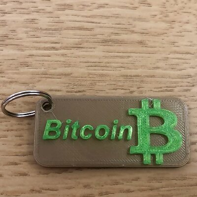 Bitcoin BTC Key chain
