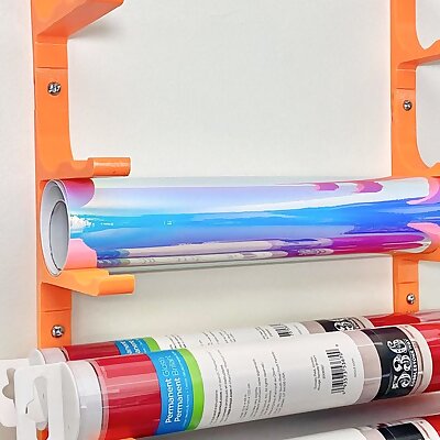 Modular Cricut Vinyl StorageOrganizer