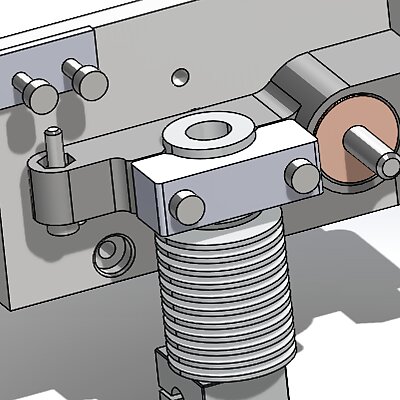 FreeABL nozzle prober for V6 hotend