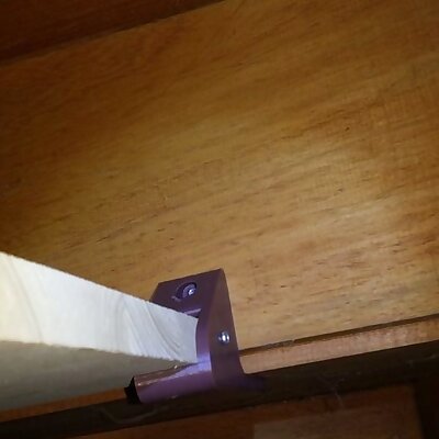 Shelf Bracket to Install below Stairs