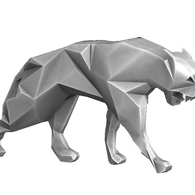 Panther low poly